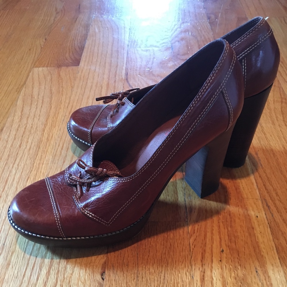 Michael Kors Block Platform Heels
